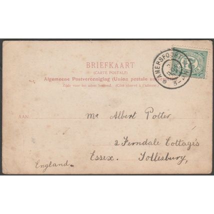 Huize 'Nimmerdor' bij Amersfoort, Utrecht, 1905 - Slothouwer Briefkaart