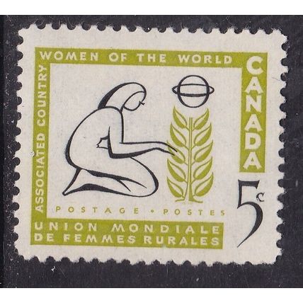 Canada 1959 Associated Country women of the world 5c Mint Hung SG 511 VGC