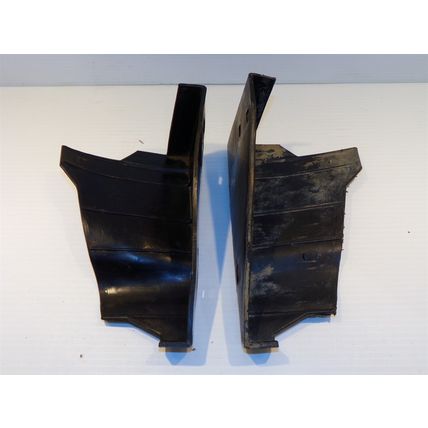 1973 74 75 76 Plymouth Duster Dodge Dart Front Side Rail Splash Shields OEM