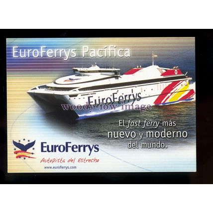 FE2482 - EuroFerrys Ferry - Euroferrys Pacifica - postcard