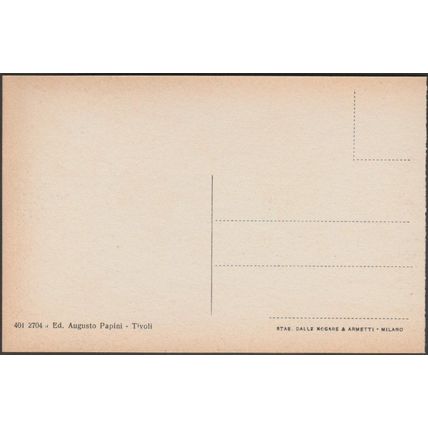 Avanzi del Pecile, Villa Adriana, Tivoli, c.1920 - Papini Cartolina