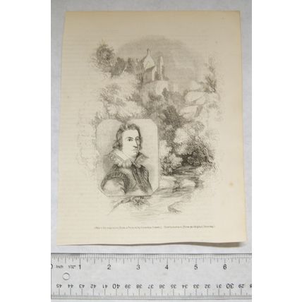1860s engraving - Drummond & Hawthcruden