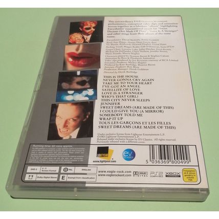 DVD - Eurythmics - Sweet Dreams (The Video Album)