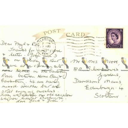 Reculver Towers, Herne Bay, Kent, 7A Postcard, 1965