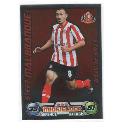 Match Attax 2008/2009 Steed Malbranque Sunderland Star Player