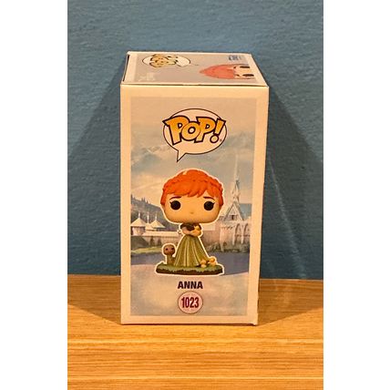 Funko Pop! Disney - Anna #1023 Facsimile Laser Autographed (Box & Protector)