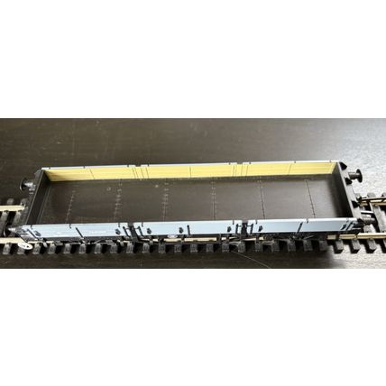 2 x Oxford Rail Pilchard Wagons in BR Black OR76PIL001/2 Nos Db990099 & Db990092