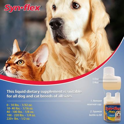 Concentrated Liquid Glucosamine for Dogs & Cats with Chondroitin: 1500Mg High Po