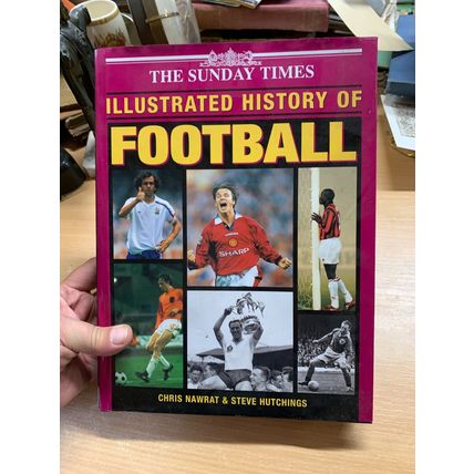 1997 THE SUNDAY TIMES ILLUSTRATED HISTORY OF FOOTBALL 1.5kg HEAVY HB BOOK (P8)
