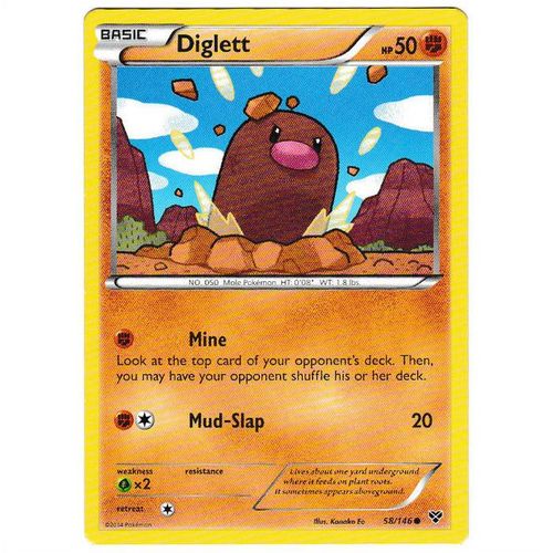 Pokemon XY - #58/146 - Diglett