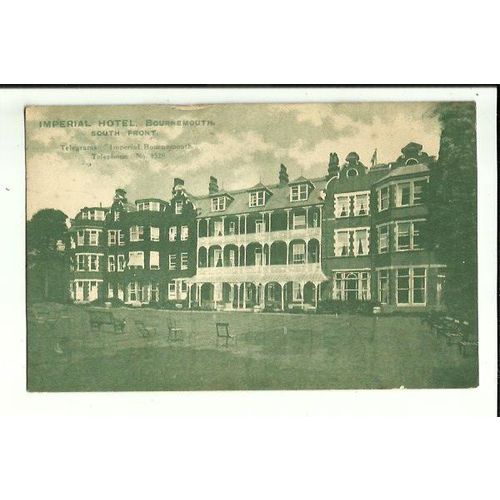 Hampshire BOURNEMOUTH Imperial Hotel Postcard