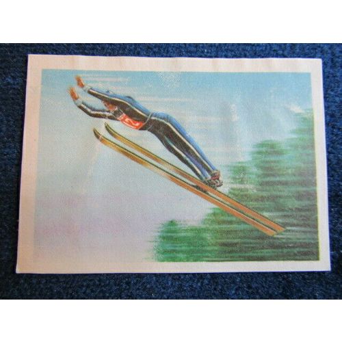 Unusual Sports 1968 ~ Jacques Chocolates Belgium Sports Sticker Variants (e9)