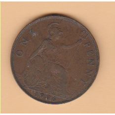 GB Penny 1936 VF to EF