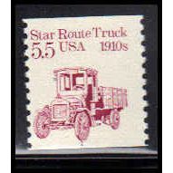 2125 5.5c Star Route Truck Fine MNH Dry Gum CNS 1 PA5820