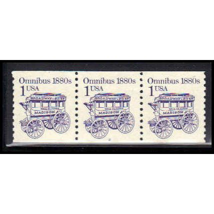 2225b 1c Omnibus Very Fine MNH Dry Gum PNC 2/3 PA2722