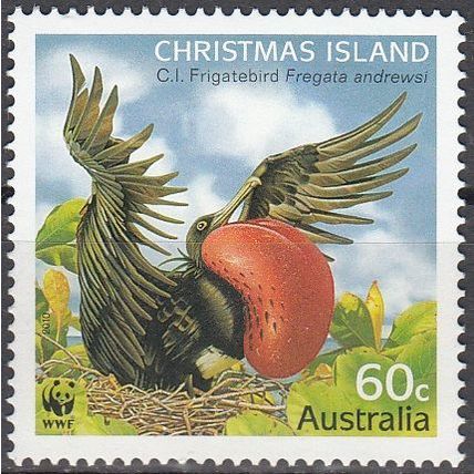 Christmas Island 2010 Michel 681 Neuf ** Cote (2010) 1.00 € Frégate d'Andrews