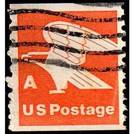 USA 1978 Eagle A Used Stamp Domestic Used coil . (15c)