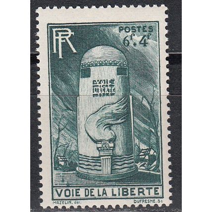 France 1947 Michel 787 Neuf ** Cote (2008) 1.25 € Borne de la Voie de Liberté