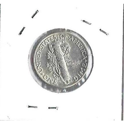 1938 US Silver Mercury Dime AU