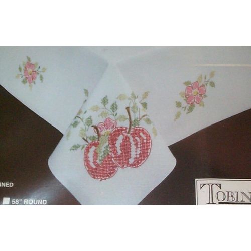 Tobin - - Apple Blossom Tablecloth - 58 x 104