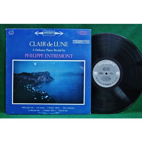 Entremont - Clair de Lune-A Debussy Piano Recital - MS 6214 - NM
