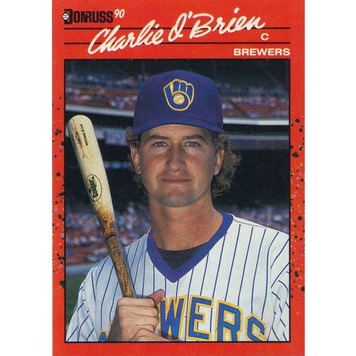 1990 Donruss Baseball 410 Charlie O'Brien
