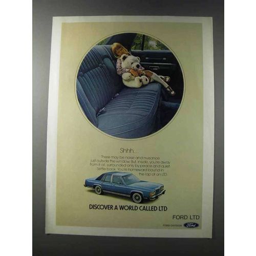 1981 Ford LTD Ad - Shhh