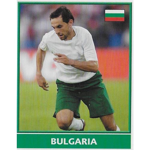 Merlin's ENGLAND 2004 Stickers: P10 - Poster Sticker: Bulgaria
