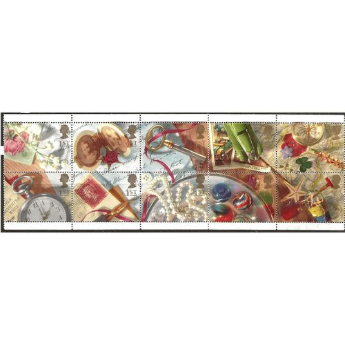 1992 SG1592-1601 Greetings Set “Memories” Fine Used