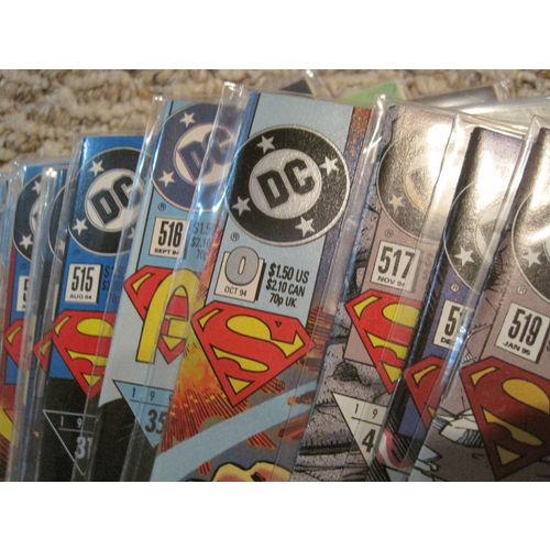 Adventures of Superman #s 499-519 (inc. #0) PLUS Annual #6 and alt. covers