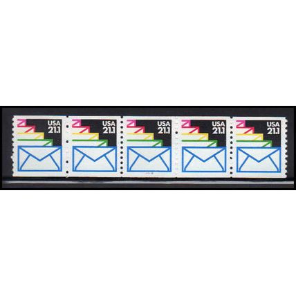 2150 21.1c Envelopes Very Fine MNH LGG PNC 111111/5 X2510