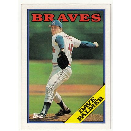 1988 Topps baseball card 732 David Palmer