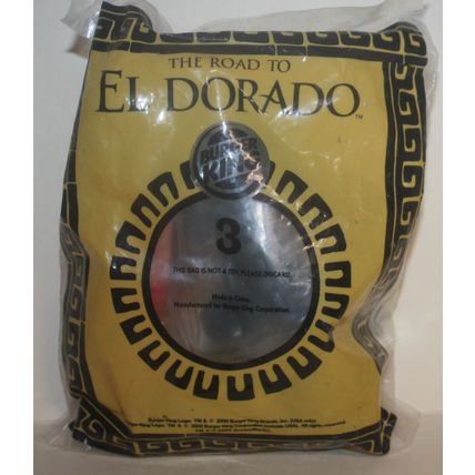 2000 Burger King Road to El Dorado #3 Tzekel-Kan & Jaguar Mint in Package