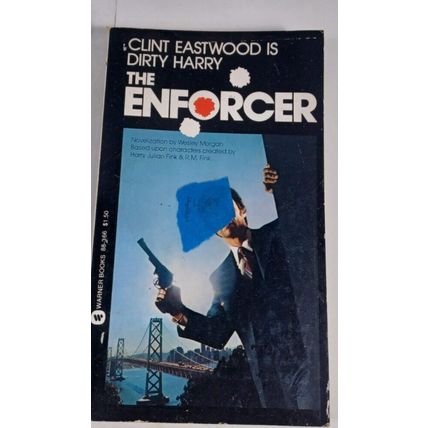 THE ENFORCER 1976 by wesley morgan papeback good