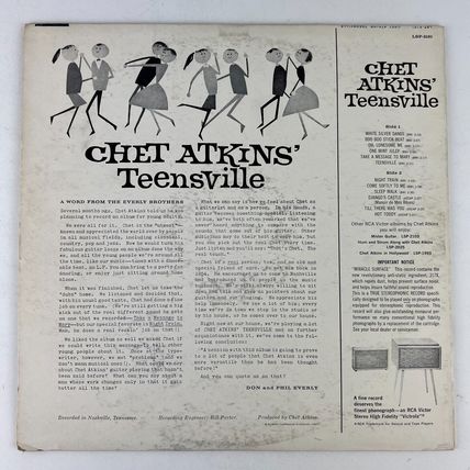 Chet Atkins – Chet Atkins' Teensville Vinyl LP Record Album LSP-2161