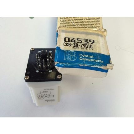 NEW POTTER & BRUMFIELD CKB-38-79010 P&B TIME DELAY RELAY 1-10SEC 120VAC COIL,CL