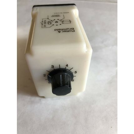 NEW POTTER & BRUMFIELD CKB-38-79010 P&B TIME DELAY RELAY 1-10SEC 120VAC COIL,CL