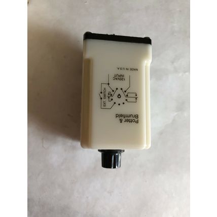 NEW POTTER & BRUMFIELD CKB-38-79010 P&B TIME DELAY RELAY 1-10SEC 120VAC COIL,CL