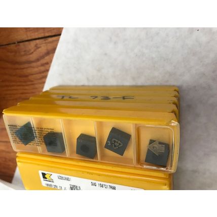 LOT 100 KENNAMETAL 9ZE6389D1,DWG 1507217R00 KC915M CARBIDE INSERTS,EJ