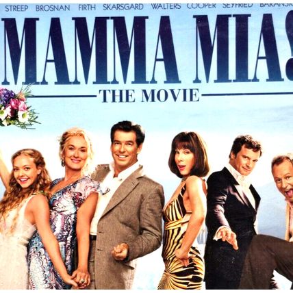 Mamma Mia! The Movie Widescreen 2008 DVD (L49)