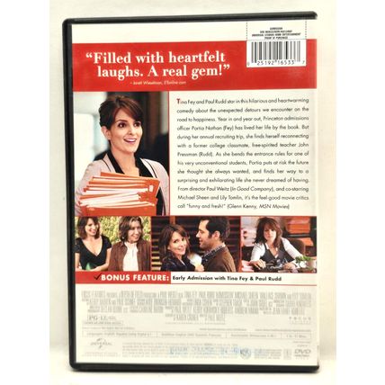 Admission (DVD, 2013, Widescreen) (L50)