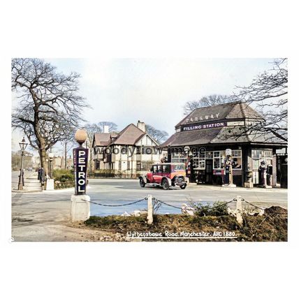 ptc2886 - Lancs - Parkway Petrol Station, Wythenshawe Rd. Manchester, print 6x4