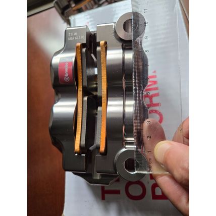 Brembo GP4 - RX Front billet Racing Brake Calipers 100mm BMW KTM Ducati Aprilia