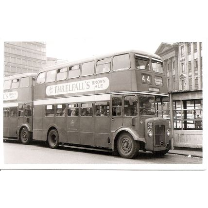 Black & White Photograph of Manchester Corporation Transport - NNB 253