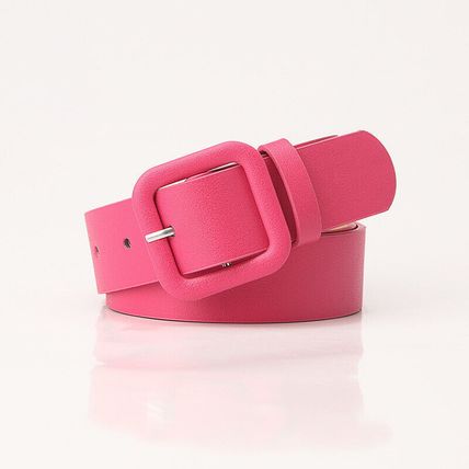 Simple Elegant Belt Women's Versatile Decorative Fashionable Chic Belt Female