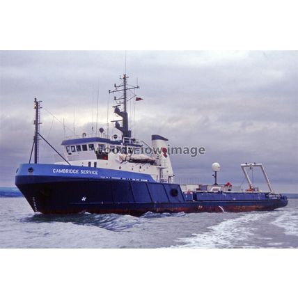 SQ0336 - Oil Rig Service Vessel - Cambridge Service - photograph 6x4