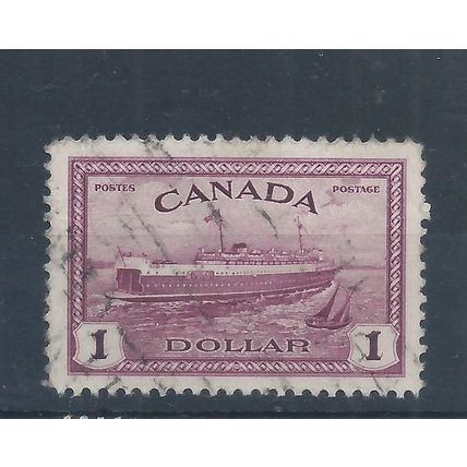 Canada stamps. 1946 Peace Re-conversion $1 used. SG 406 (AE141)