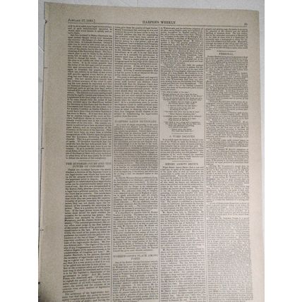 A Cotton Blockade at Meridian, Mississippi, by JH Moses - Harper's Weekly, 1880