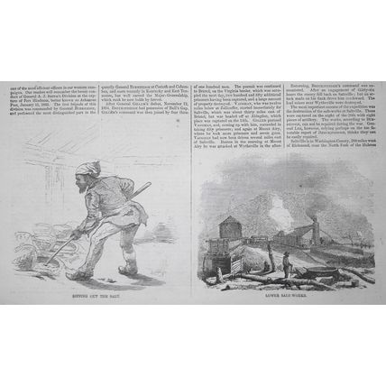 General Burbridge's Raid In Southwestern Virginia - Harper's Weekly, 1865