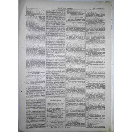 General Burbridge's Raid In Southwestern Virginia - Harper's Weekly, 1865